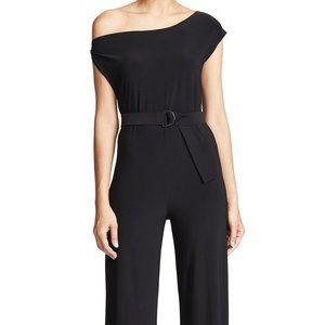 Norma Kamali Women's Drop Shoulder Jumpsuit,